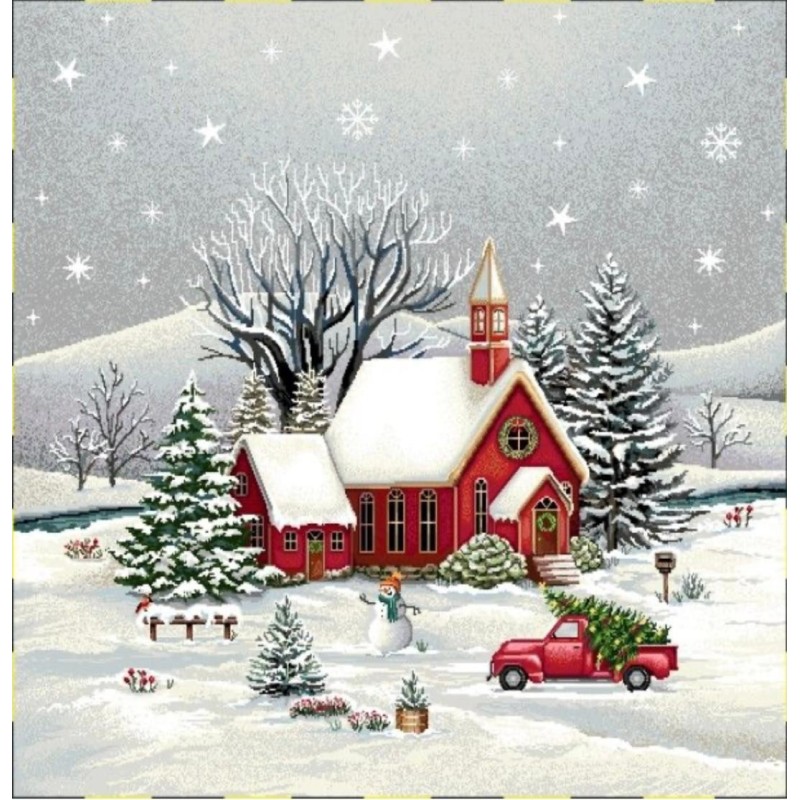 Carré -monument et pick up