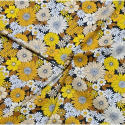 Fleur Ibiza moutarde.