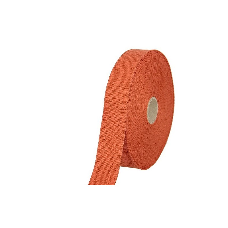 Sangle 30mm - Coton terracota
