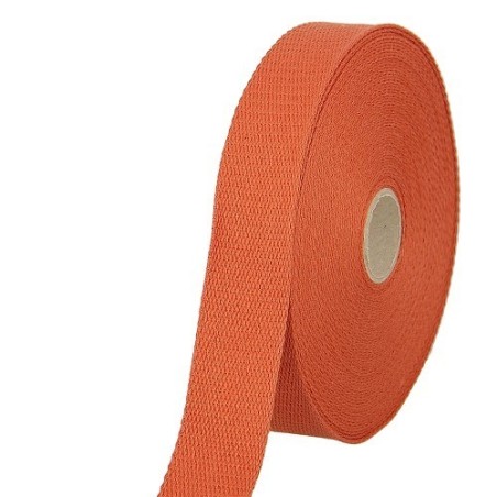 Sangle 30mm - Coton terracota