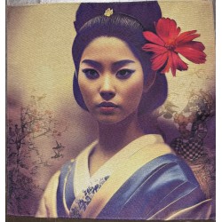 Carré polyester -Gheisa.