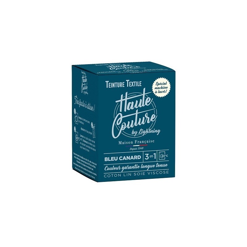 Teinture bleu canard