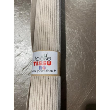 Ameublement -velours cotelé beige