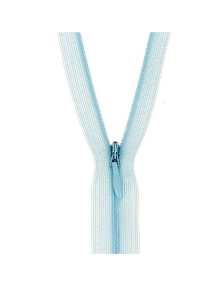 mercerie, fermeture éclair, à glissière, non séparable, invisible