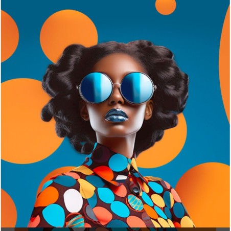 Carré  velours- visage 2