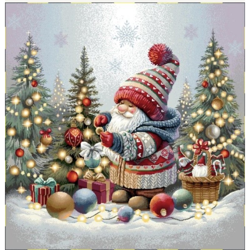 Carre-Lutin et les sapins