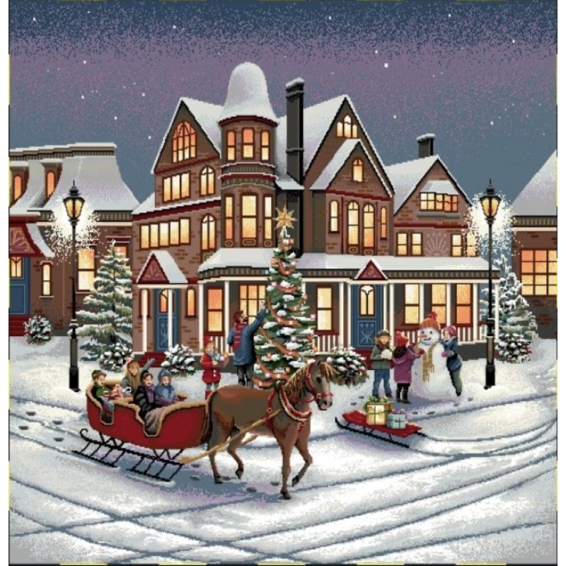 Carre- Calèche dans le quartier