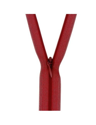 mercerie, fermeture éclair, à glissière, non séparable, invisible