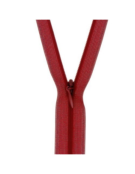 mercerie, fermeture éclair, à glissière, non séparable, invisible