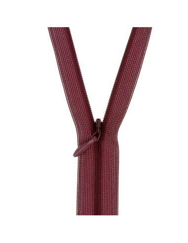 mercerie, fermeture éclair, à glissière, non séparable, invisible