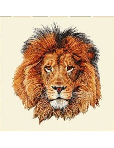 carré, jacquard, coussin, sac, animaux, lion, savane, afrique
