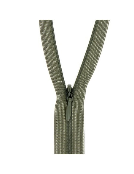 mercerie, fermeture éclair, à glissière, non séparable, invisible