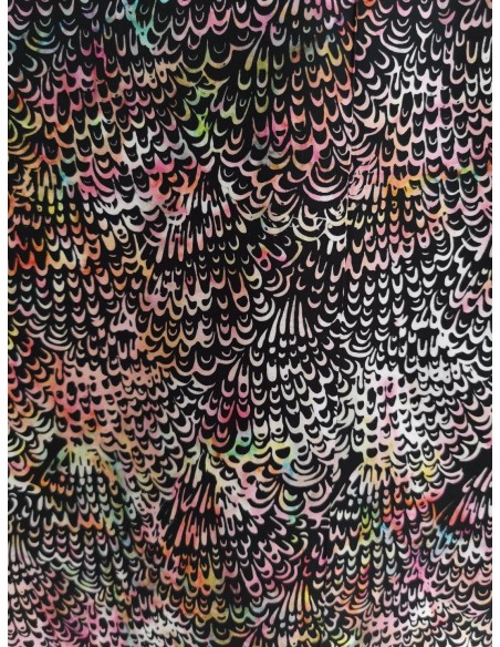 batik, coton, patchwork, haufman, cartonnage