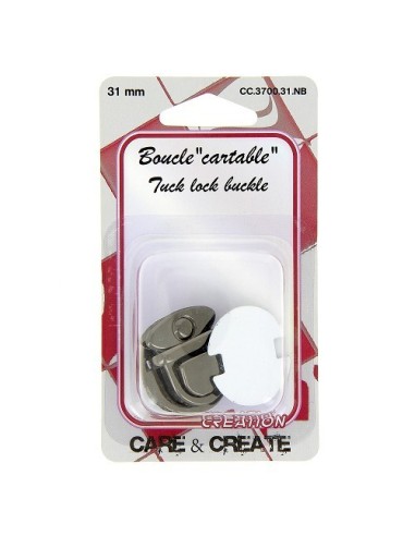 boucle, cartable, fermoir, sac