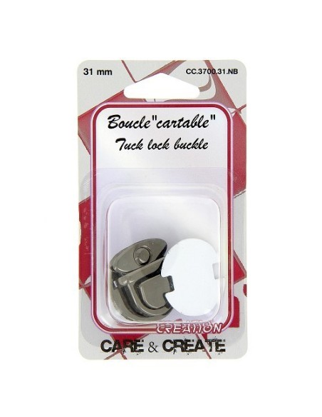 boucle, cartable, fermoir, sac