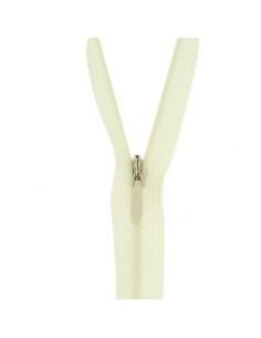 mercerie, fermeture éclair, à glissière, non séparable, invisible