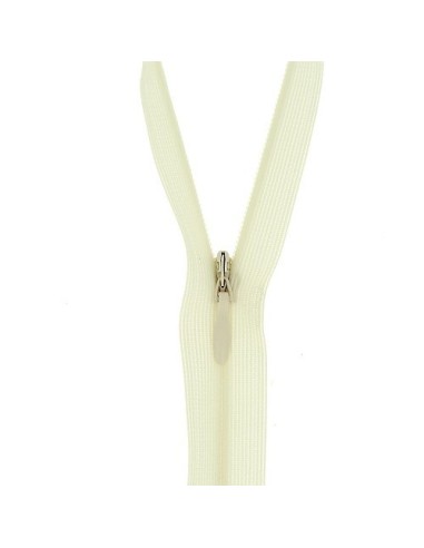 mercerie, fermeture éclair, à glissière, non séparable, invisible