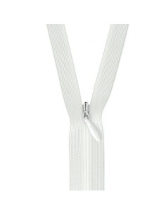 mercerie, fermeture éclair, à glissière, non séparable, invisible