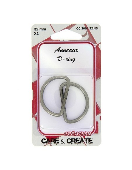 anneau en D, boucle, mercerie, sac, pochette