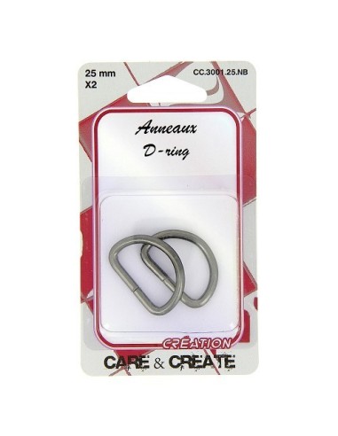 anneau en D, boucle, mercerie, sac, pochette