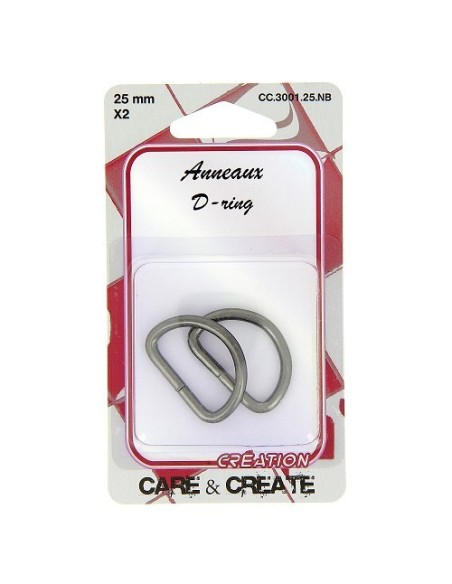 anneau en D, boucle, mercerie, sac, pochette