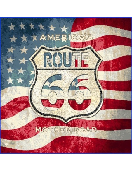 carré, jacquard, coussin, sac, usa, route 66, drapeau, américain