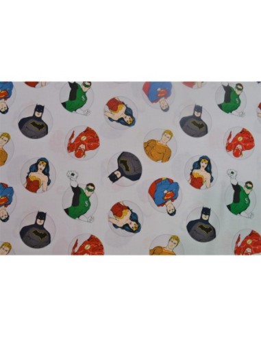 licences, coton, patchwork, dc comics, super héros, sacs, coussins