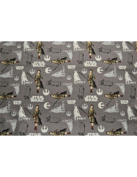 licences, coton, patchwork, star wars, rey skywalker, sacs, coussins