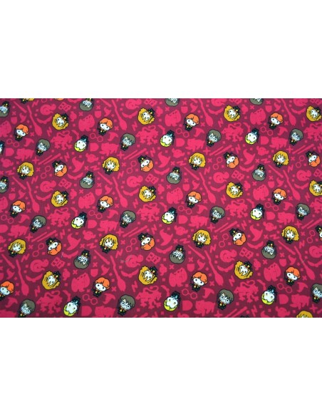 licences, coton, patchwork, harry potter, emoji, sacs, coussins