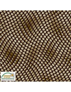 coton, patchwork, stof, pois, optique