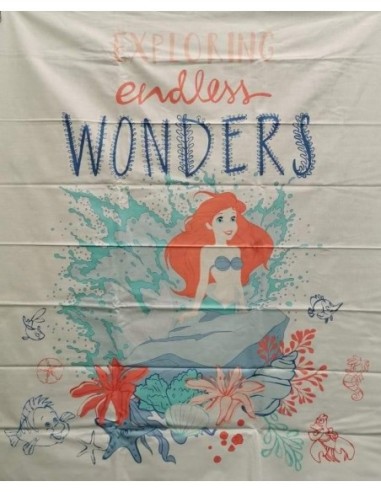 panneau, disney, sirène, enfant, dessin animé