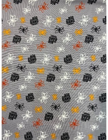 licences, coton, patchwork, big bang theory, sacs, coussins