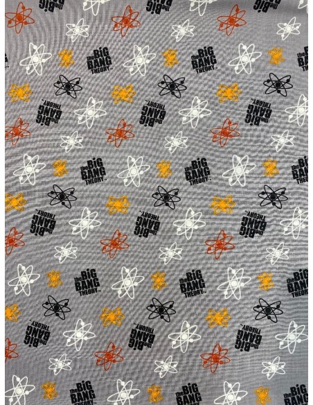 licences, coton, patchwork, big bang theory, sacs, coussins