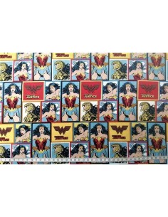 licences, coton, patchwork, dc comics, super héros, sacs, coussins, wonder woman