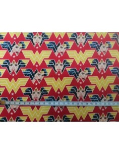 licences, coton, patchwork, dc comics, super héros, sacs, coussins, wonder woman