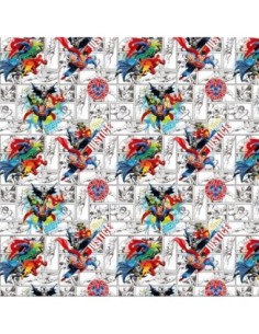 licence, popeline, justice league, superman, batman, sacs, coussins, pochettes