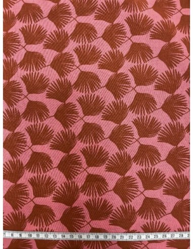 coton, cotonnade, feuilles de palmier, plante, sac, coussin, pochette