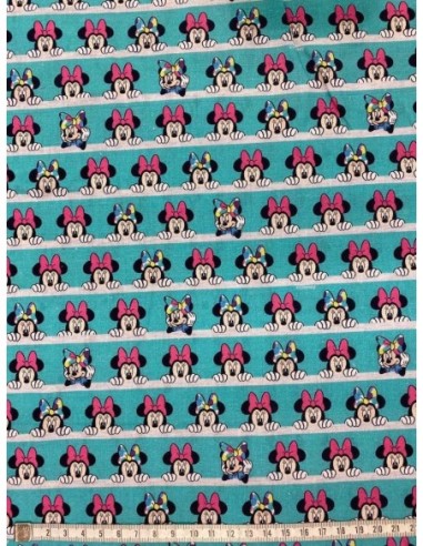 coton, popeline, disney, mickey, minnie, coussins, sacs
