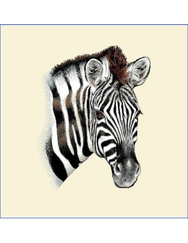 carré, jacquard, coussin, sac, animaux, savane, afrique, zèbre