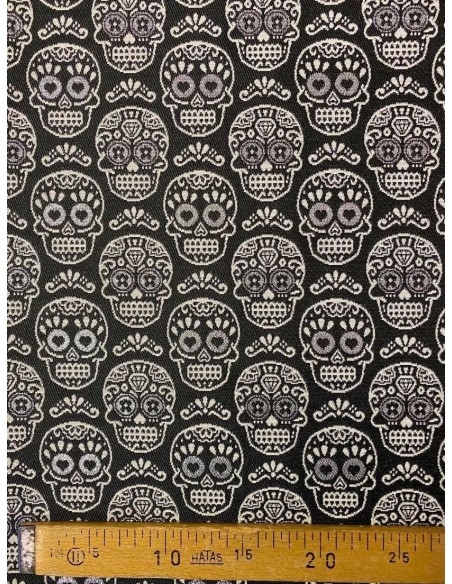 coupon ameublement, têtes de mort mexicaines, sacs, coussins, pochettes