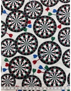 jeu, fléchette, cible, windham fabrics, patchwork, cartonnage