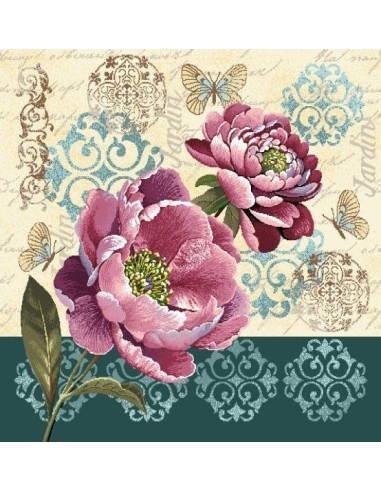 carré, jacquard, coussin, sac, fleurs, insecte, papillons