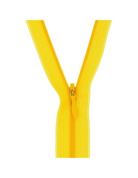 mercerie, fermeture éclair, à glissière, non séparable, invisible