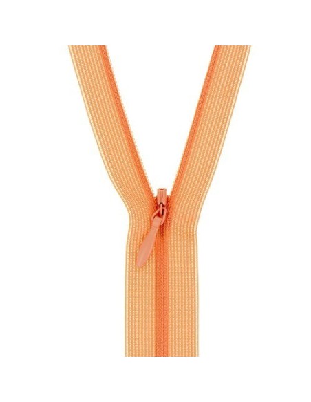 mercerie, fermeture éclair, à glissière, non séparable, invisible