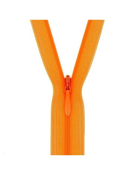 mercerie, fermeture éclair, à glissière, non séparable, invisible