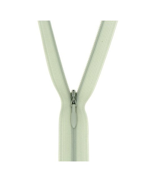 mercerie, fermeture éclair, à glissière, non séparable, invisible