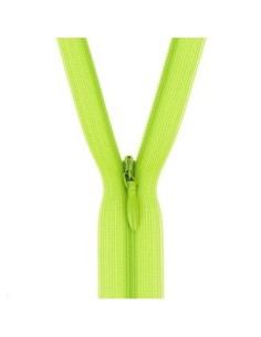 mercerie, fermeture éclair, à glissière, non séparable, invisible