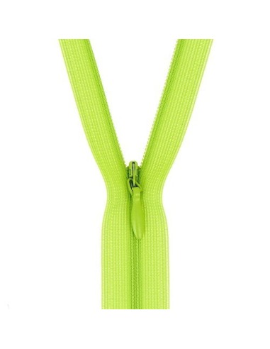 mercerie, fermeture éclair, à glissière, non séparable, invisible