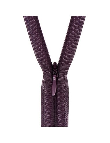 mercerie, fermeture éclair, à glissière, non séparable, invisible