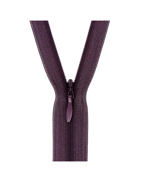 mercerie, fermeture éclair, à glissière, non séparable, invisible